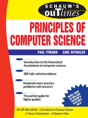 cover image of Principles of Computer Science